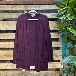 Moral Fiber Open-Front Knit Cardigan